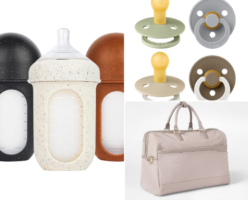 Hospital bag cover photo collage