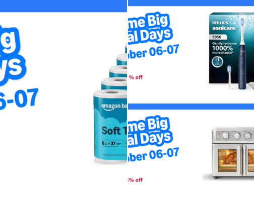 Prime Big Deal Days | Amazon Shopping Guide cover photo collage
