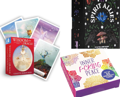 Oracle & Tarot Card Decks that Speak To Me cover photo collage