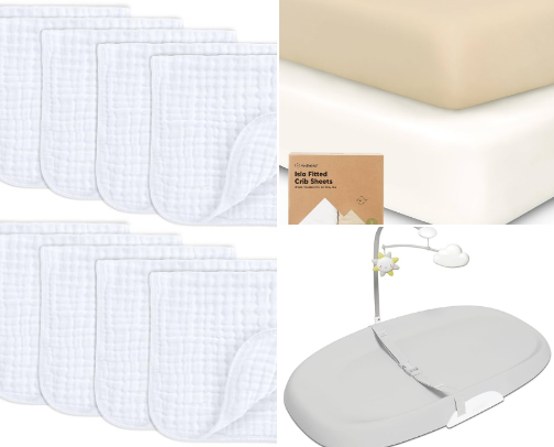 Baby Registry Must-Haves cover photo collage