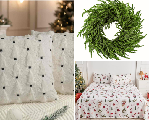 Christmas Home decor cover photo collage