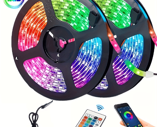 Led lights for room cover photo collage