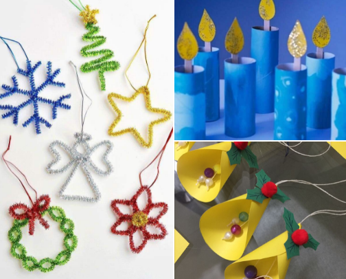 ✨ Little Crafts, Big Memories ✂️🎄 cover photo collage