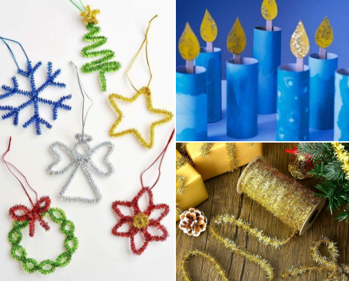 ✨ Little Crafts, Big Memories ✂️🎄 cover photo collage