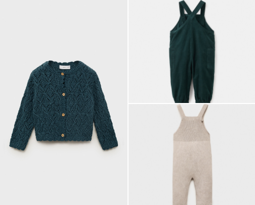 Winter Baby Clothes cover photo collage