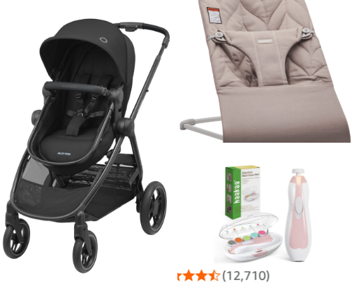 New baby must haves cover photo collage