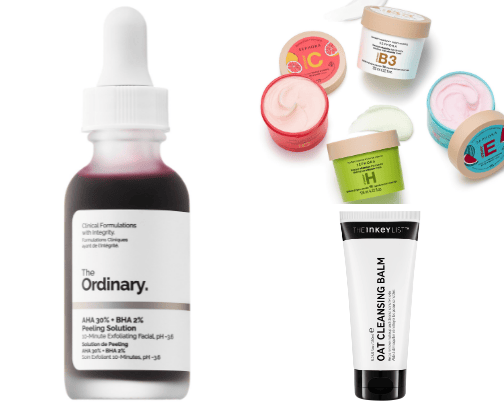 Popular skin care products🫧 cover photo collage