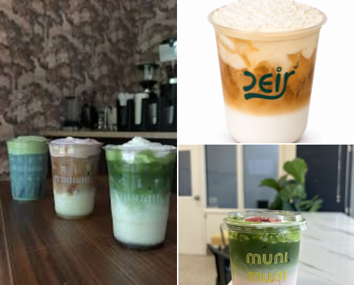 Best Matcha Lattes in Nashville 🍵 cover photo collage