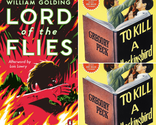 My favorite Re-Read Classics cover photo collage