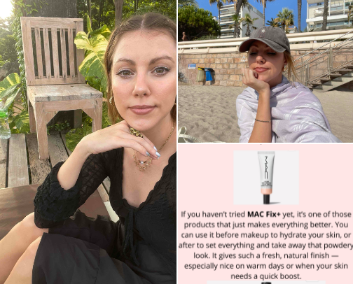 Good quality Cosmetics I swear by even when I’m backpacking
When I travel, I need products that are lightweight, effective, and long-lasting, and these are my absolute go-to’s:

Even when I’m living out of a backpack, I don’t compromise on good skincare and beauty essentials! 
What’s your must-have travel product? ✨ cover photo collage