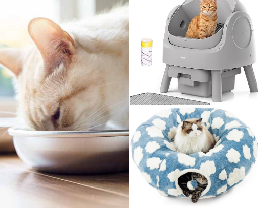 Things Worth Buying for Your Cat cover photo collage