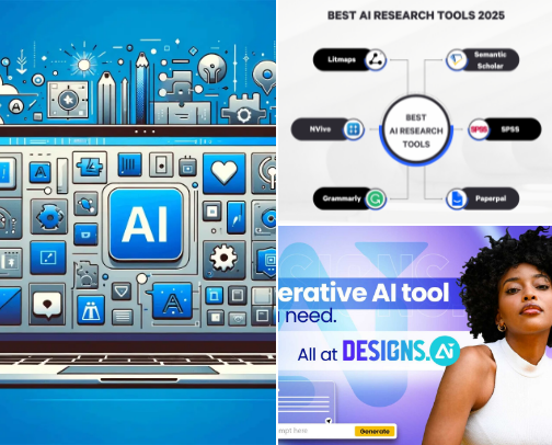 All your amazing AI Tools cover photo collage