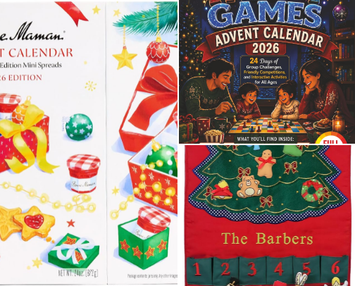 Advent Calendar Ideas for the Whole Family cover photo collage