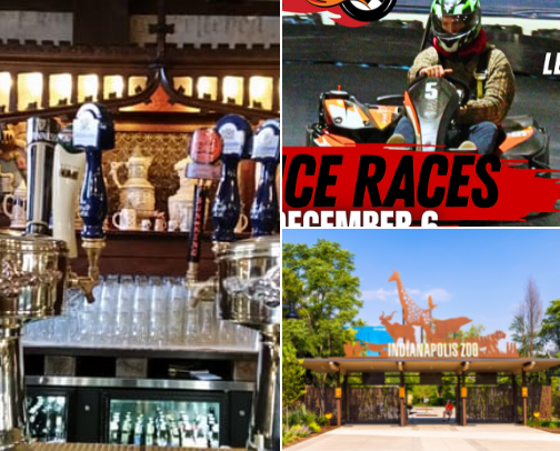 Indianapolis, Indiana fun for the family cover photo collage