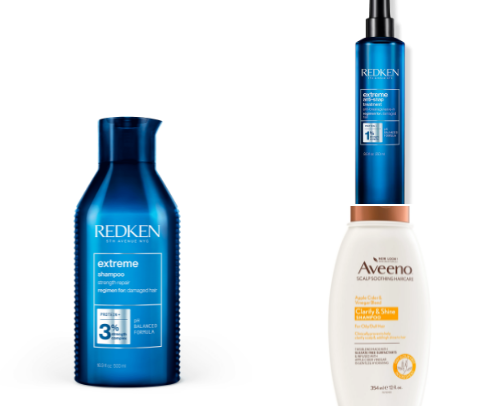Healthy hair must haves cover photo collage