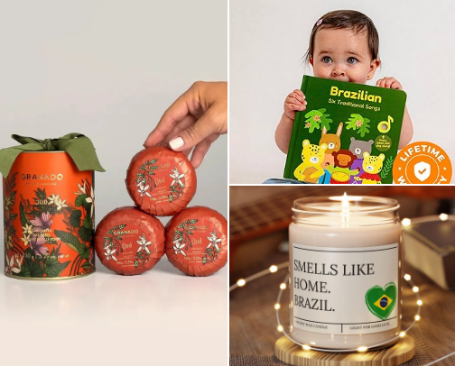 Brazilian Finds for When you are Homesick cover photo collage