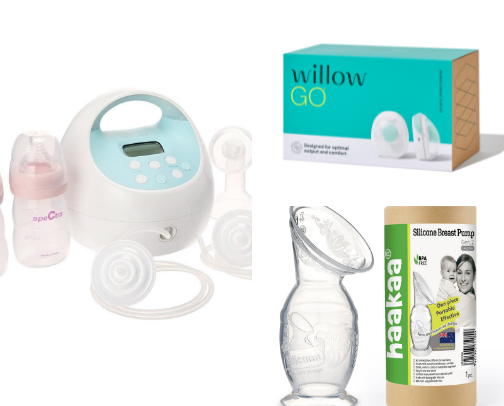 Favorite breast pumps cover photo collage