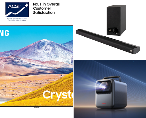Entertainment, Home Theater & Music cover photo collage