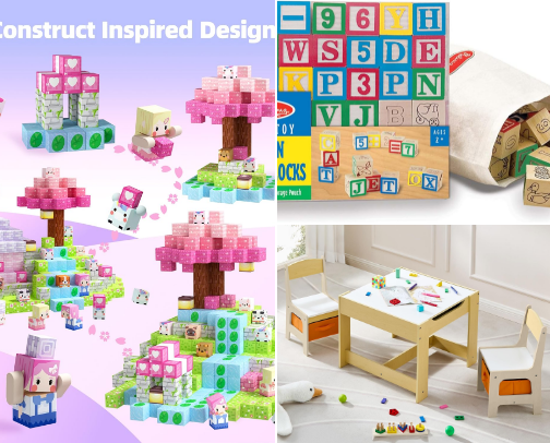 Things loved by my toddler cover photo collage