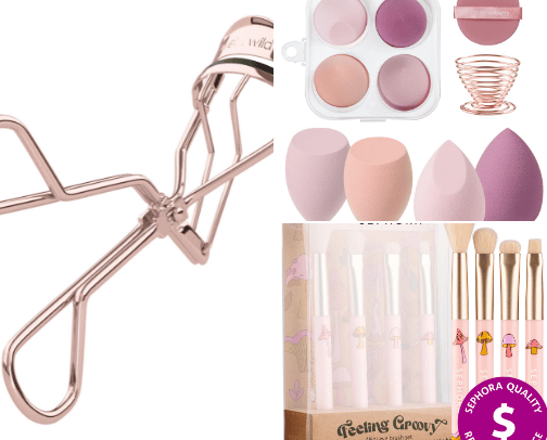 Makeup items💋 cover photo collage