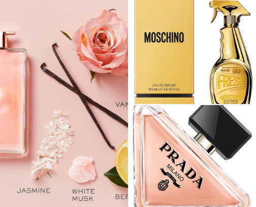 Perfumes cover photo collage