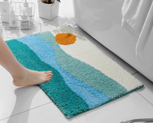 🛁 Bathroom Mats That Make Your Space Feel More Put Together ✨ cover photo collage