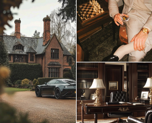 Old Money Arsenal cover photo collage