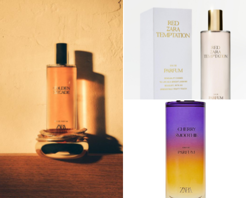 Zara perfume dupes that ARE worthy to buy ✨ cover photo collage
