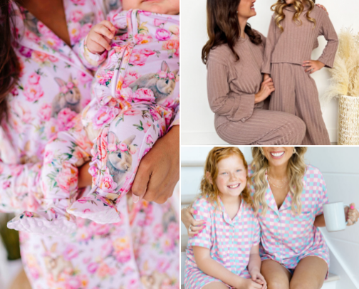 🛍️ “ From Mom to Mini — Style Runs Deep”🌸❤️ cover photo collage