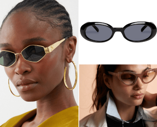 Food Or Sunglasses? I'll Have Sunglasses. cover photo collage