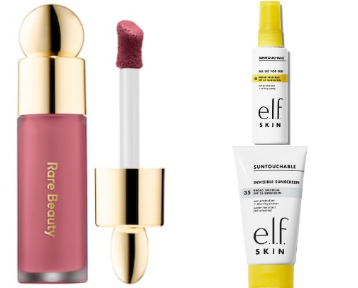 Essentials I keep on purse bowl cover photo collage