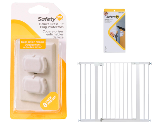 Baby and Toddler Home Safety Essentials: Gates, Locks, Guards cover photo collage