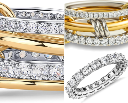 Rings That Sparkle cover photo collage