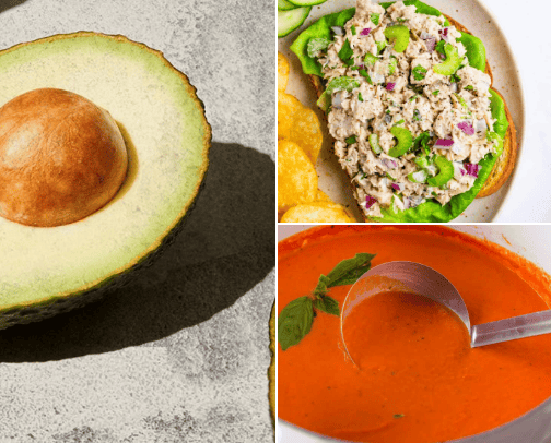 Easy foods for WL cover photo collage