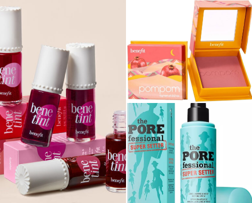 Best from Benefit Cosmetics cover photo collage
