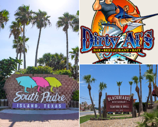 South Padre Island Area Fun cover photo collage
