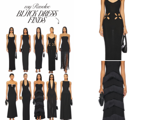 Black Dress Must Haves✨ cover photo collage