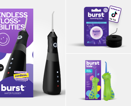 Oral Care - Burst cover photo collage