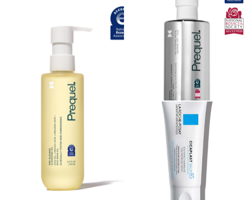 Skincare I’m LOVING cover photo collage