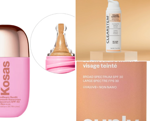 sun screen cover photo collage