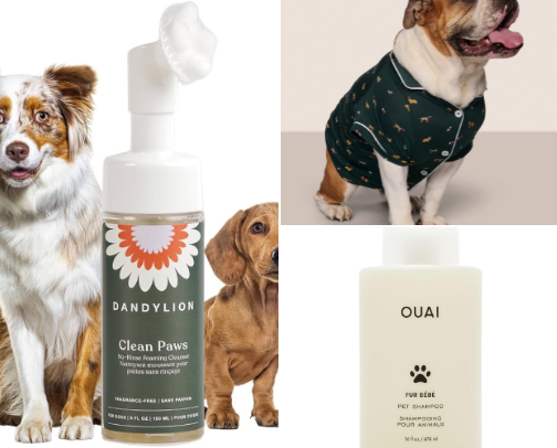 Dog Grooming Essentials for Boujee Pets cover photo collage