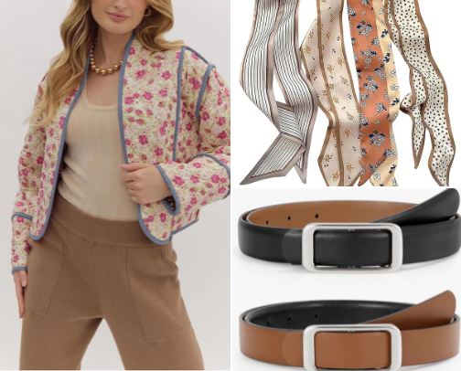 Fashion Travel Essentials from Amazon cover photo collage
