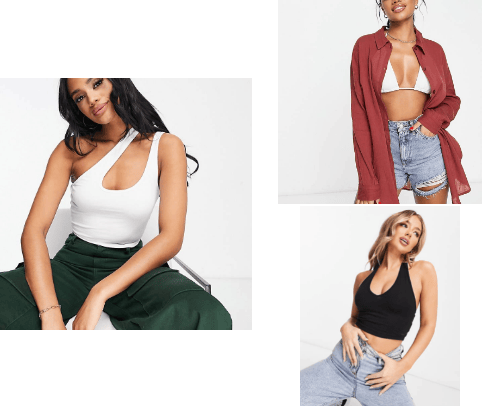 tops,shirts,T-shirts from ASOS 🎀 cover photo collage