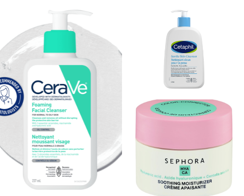 Trending Skin care we all love💗 cover photo collage