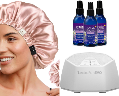 🌙 The "Beauty Sleep" Reset: Wake Up Glowing & Refreshed cover photo collage