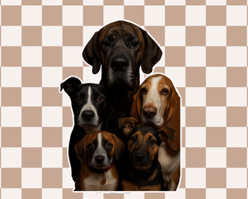 Big Dog. Small Dog. Foster Dog. Must-Haves. cover photo collage