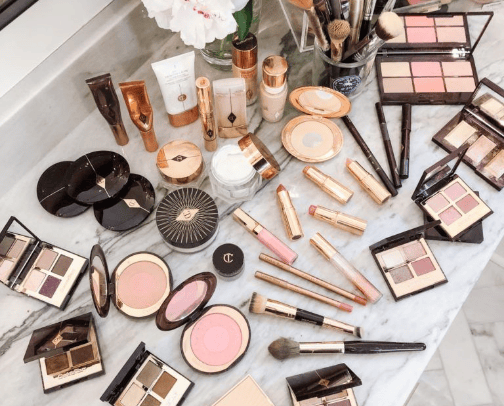 My makeup essentials❣️ cover photo collage