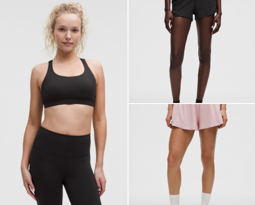 Best active clothing cover photo collage