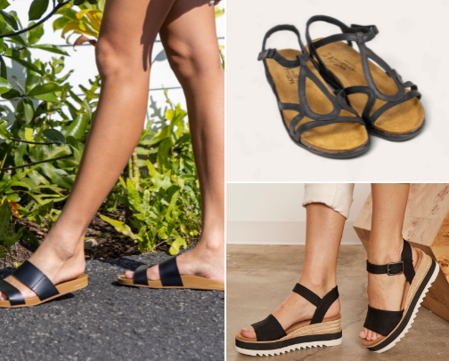 Comfortable & Cute Women’s Sandals You’ll Actually Want to Wear cover photo collage