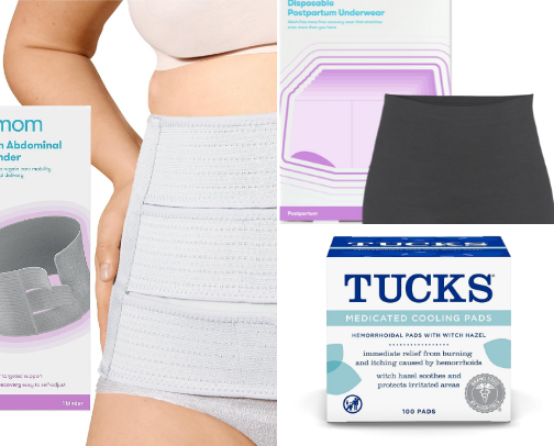 Postpartum care/ Breastfeeding cover photo collage